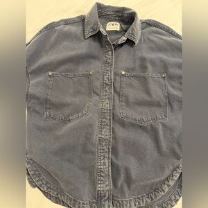 Zara Blue Denim Shirt